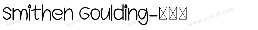 Smithen Goulding字体转换